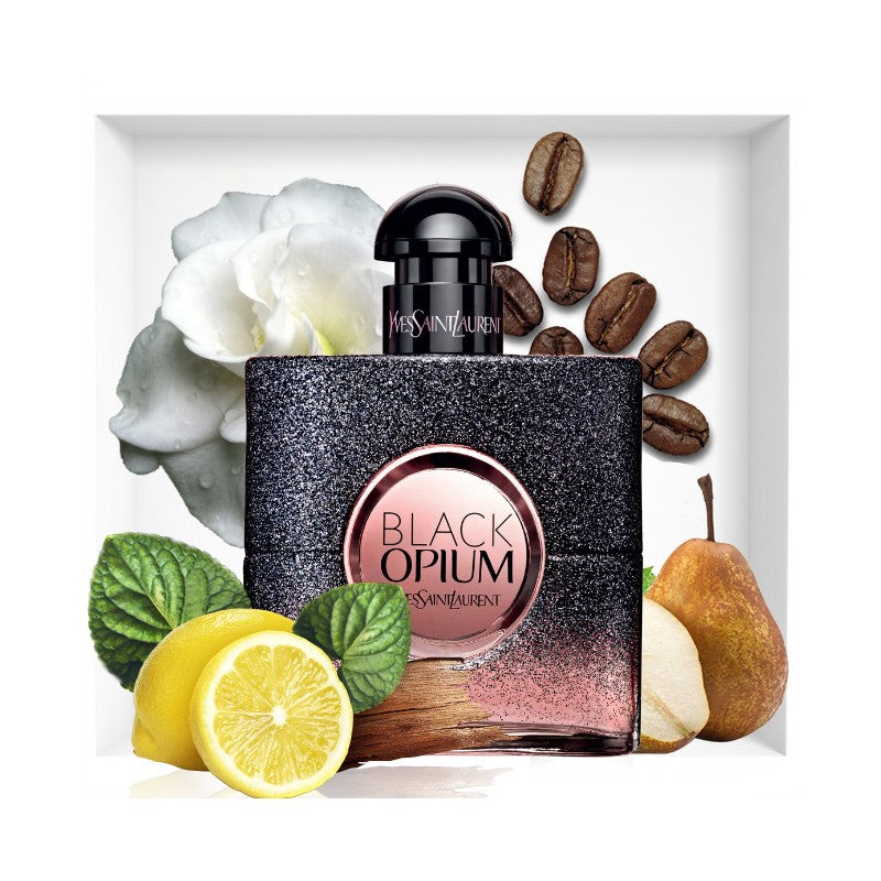 YVES SAINT LAURENT-BLACK OPIUM Floral Shock 90 ml