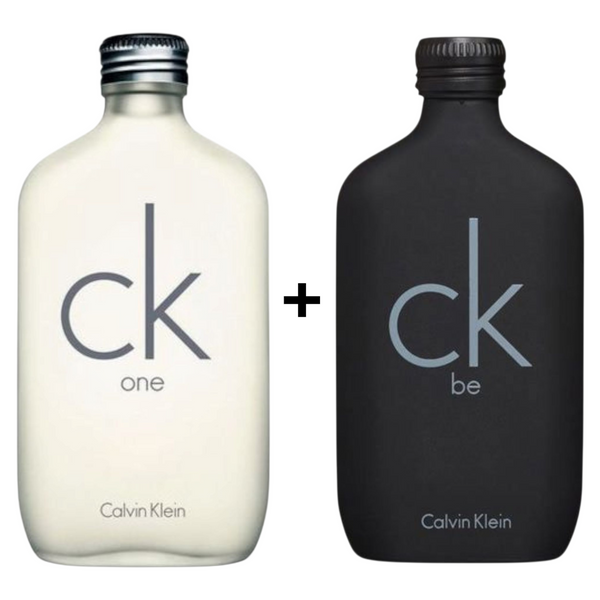 CALVIN KLEIN- CK be 100 ml + ck one 100 ml ( offre )