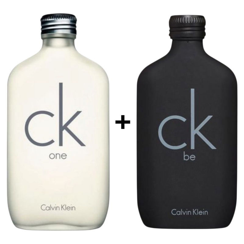 CALVIN KLEIN- CK be 100 ml + ck one 100 ml ( offre )