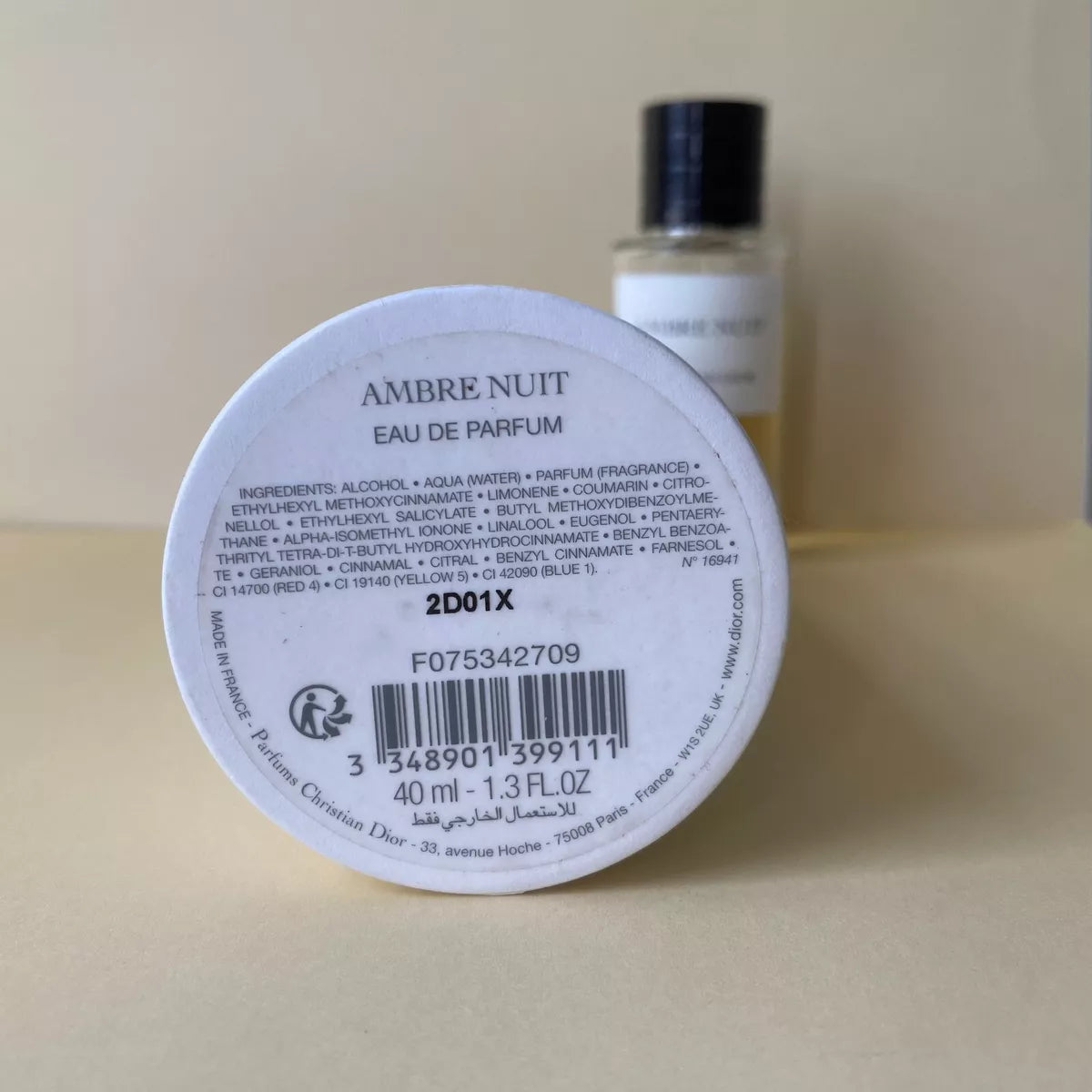 DIOR - CHRISTIAN DIOR AMBRE NUIT Edp 125 ml